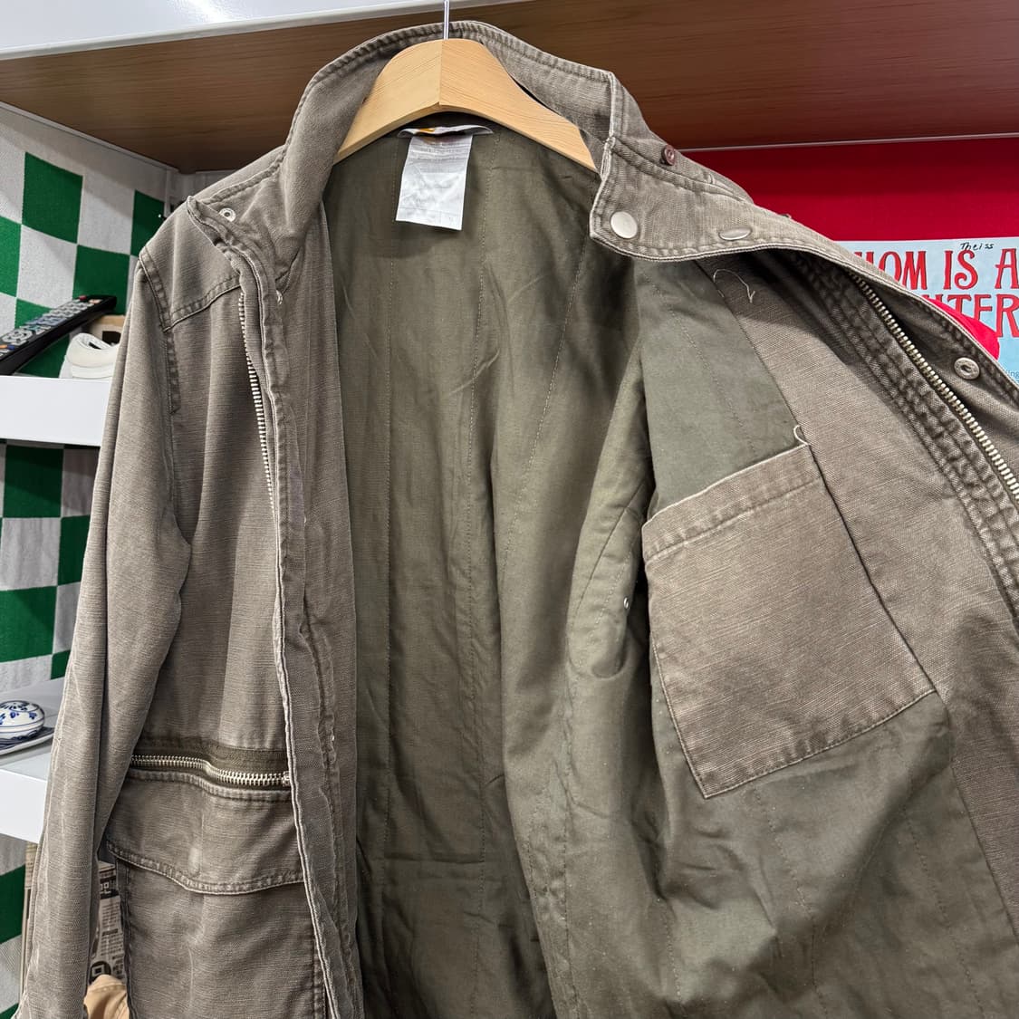 칼하트 덕 캔버스 초어 자켓 (L)   상품이미지5