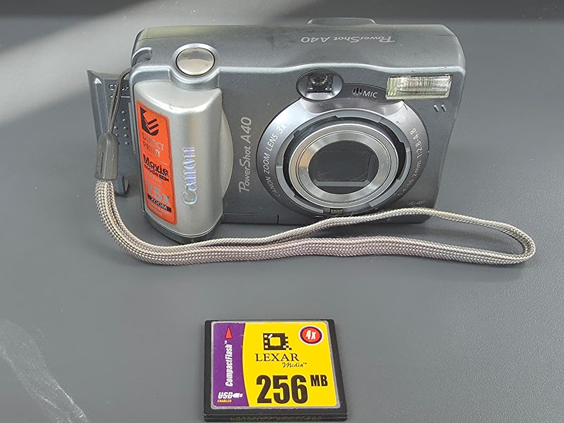 캐논 파워샷 A40 빈티지 디지털카메라 (2) 상품이미지8