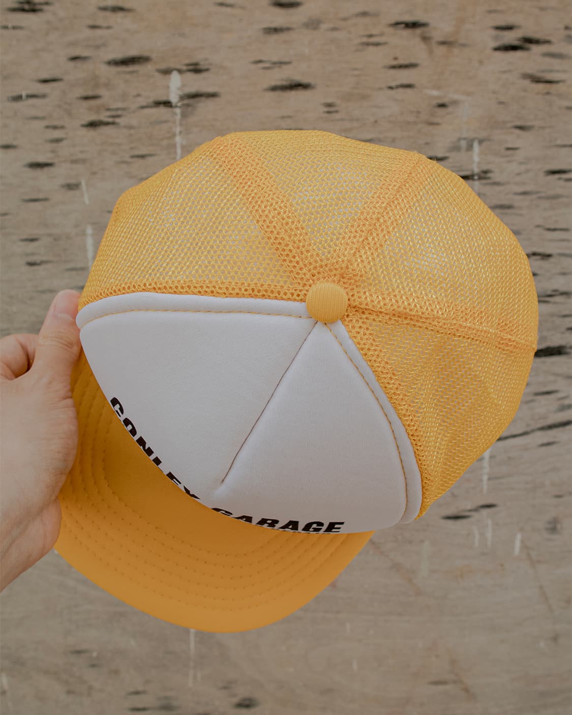 repair shop Vintage damage 매쉬 트러커 캡 상품이미지4