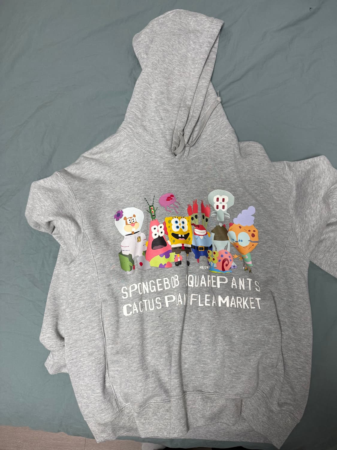 유니클로 cpfm 스폰지밥 후드 M 상품이미지1