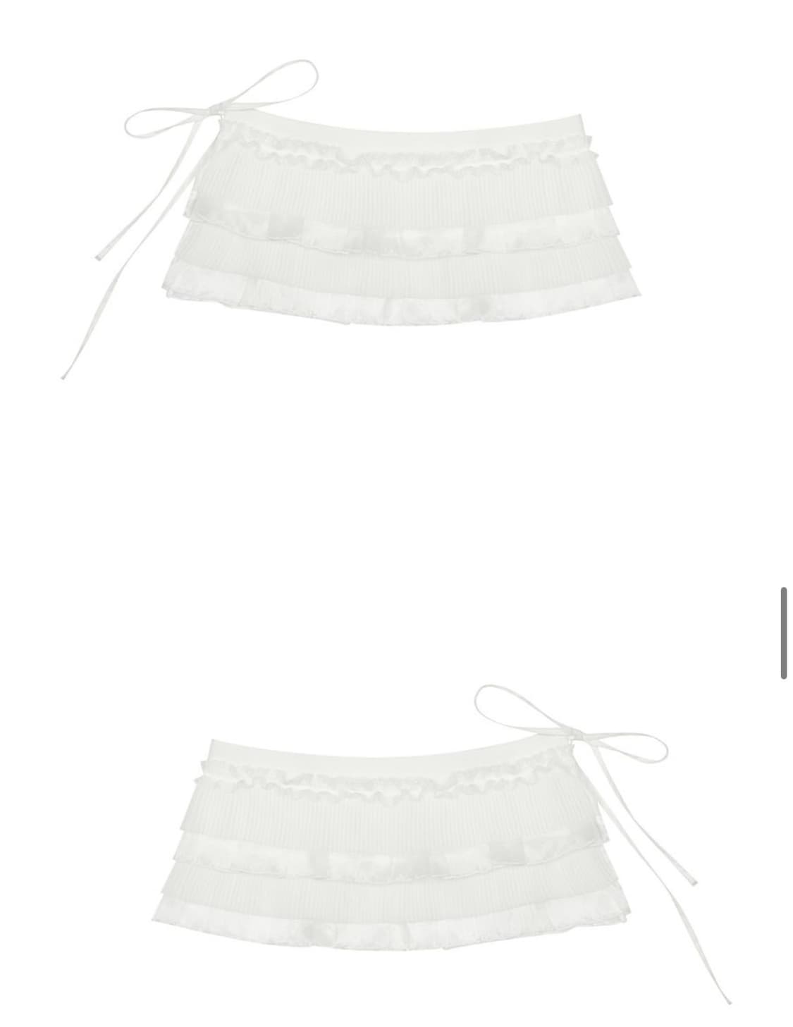 러브이즈트루 프릴 랩 스커트 상품이미지2