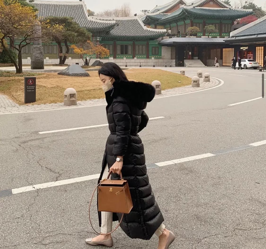 어라운드율 사가폭스퍼 패딩(23년도) 상품이미지1