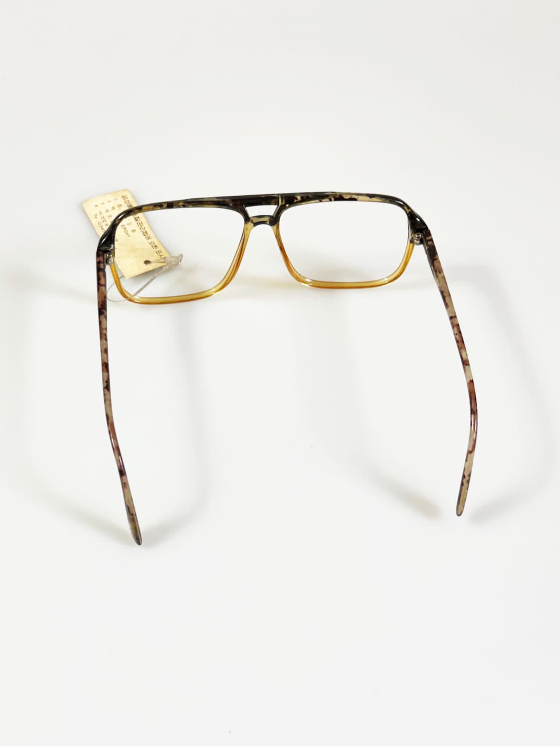 80s MIGHTY 보잉 스퀘어 프레임 빈티지 안경 상품이미지5