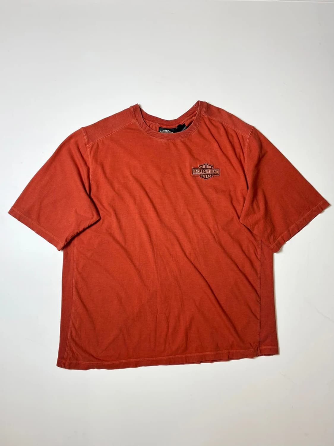 할리데이비슨 00's 시그니처 로고 오버 반팔 티셔츠 PN9055 상품이미지3