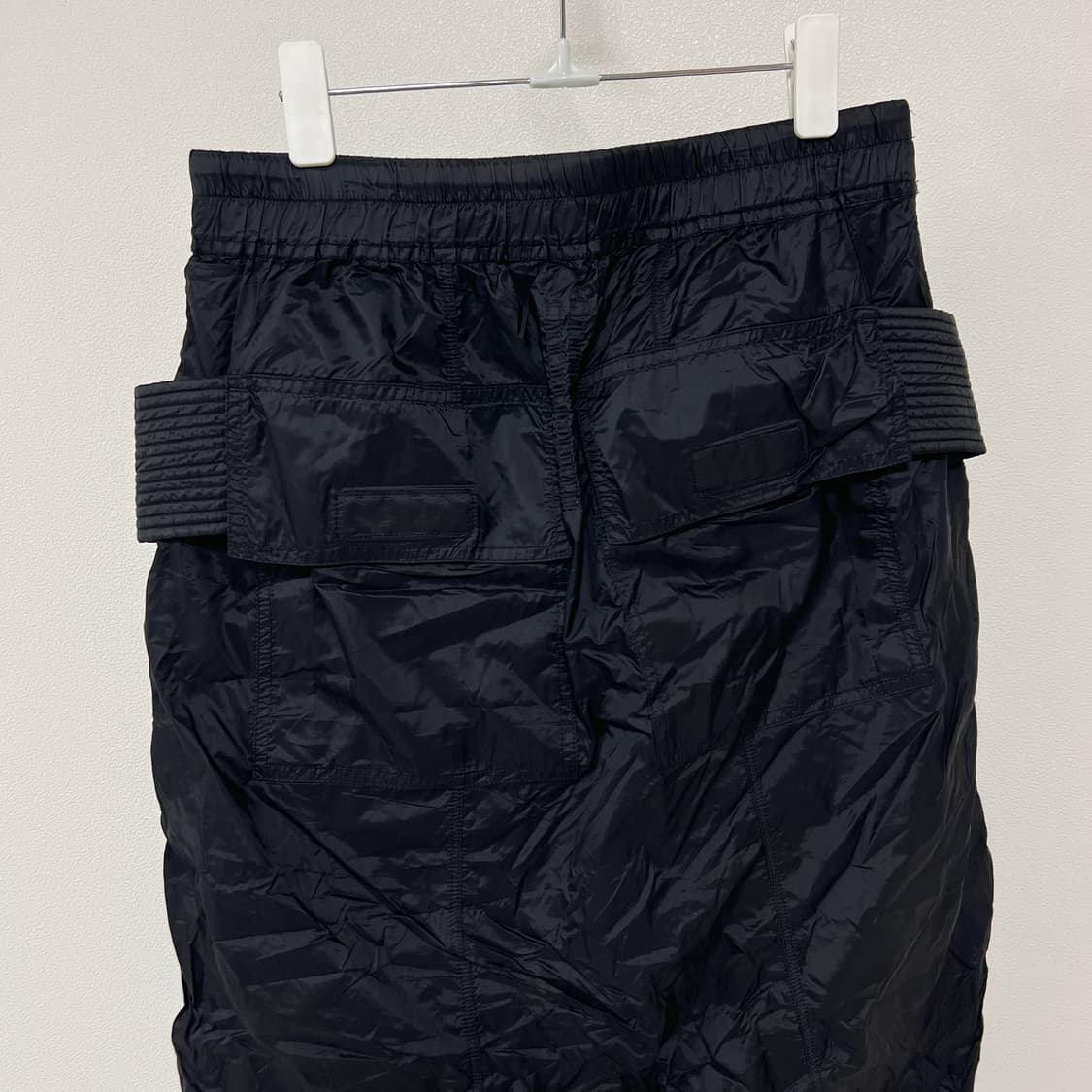 릭오웬스 17SS 다크쉐도우 나일론 태권도 카고 쇼츠 블랙 상품이미지5