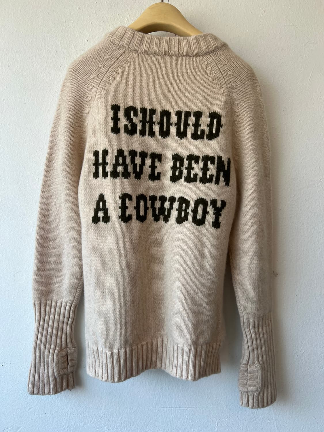 자딕앤볼테르 여성 아이보리베이지 울캐시미어니트 브이넥니트 상품이미지3