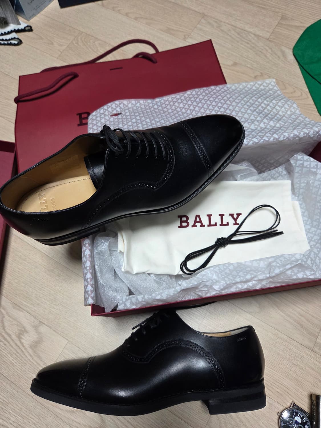 (새상품)(SWISS MADE)BALLY 구두 드레스 수트 정장구두 더비 상품이미지3