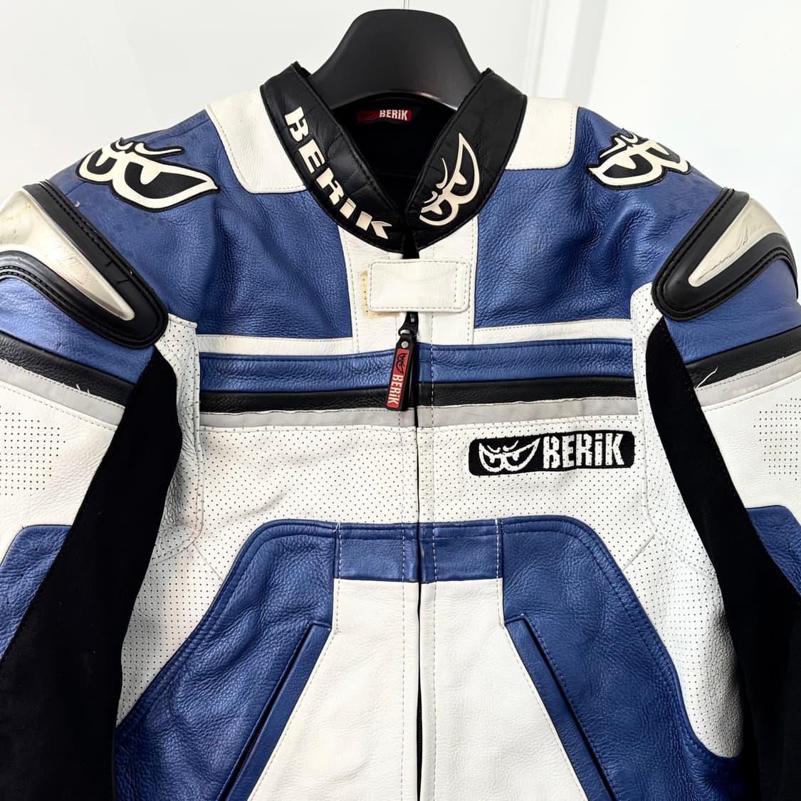 Berik 소가죽 레이싱 자켓 상품이미지6