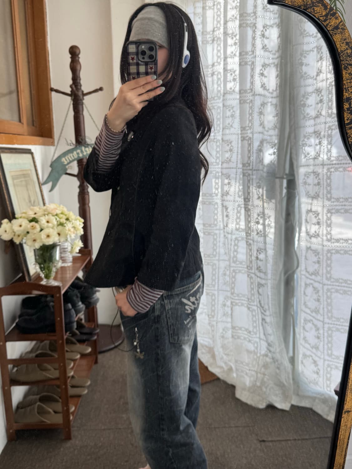 도쿄 스트릿 미니멀 빈티지 코디세트 상품이미지7