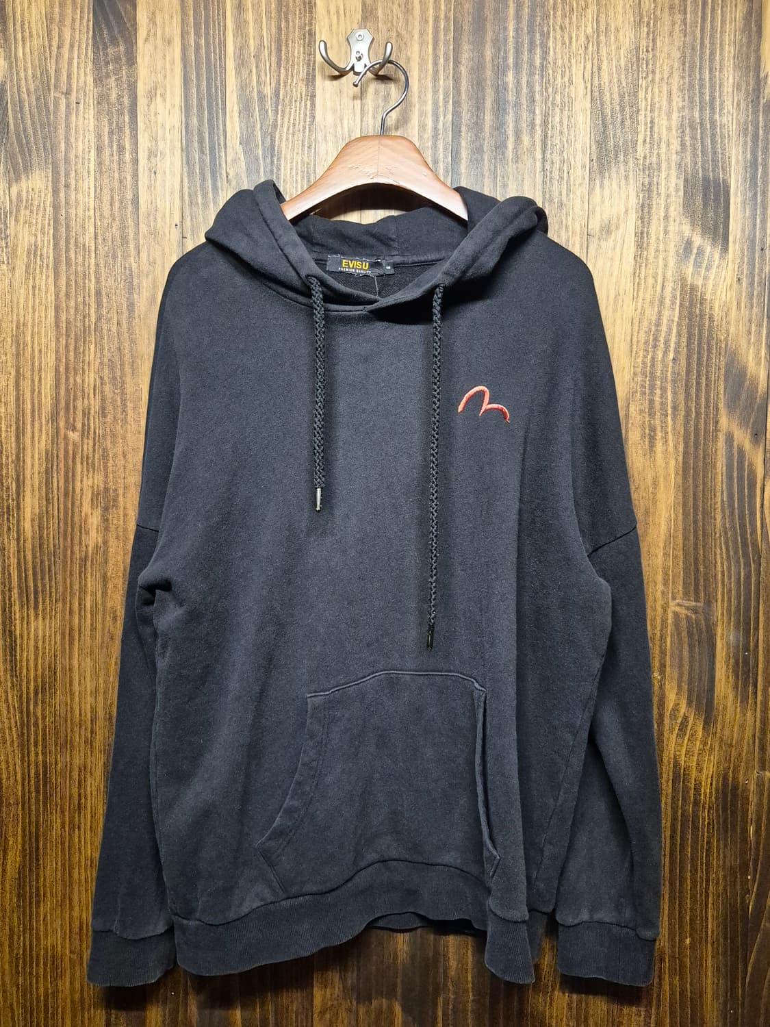 EVISU LETTERING HOODIE 상품이미지3