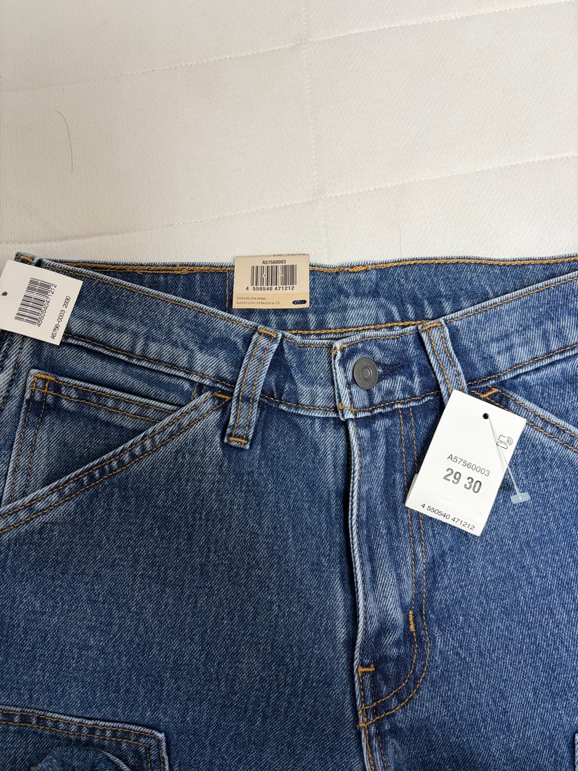 리바이스 565 더블니 29x30 새상품 판매합니다 상품이미지2