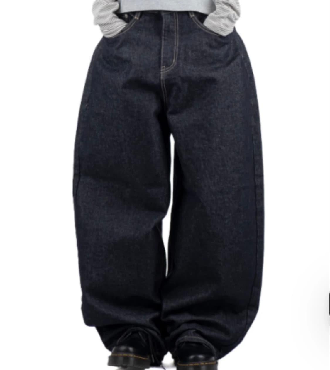 서울베이스 NON-FADE 벌룬 데님 M 상품이미지3