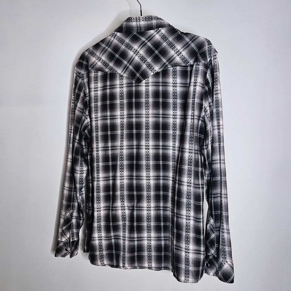 Stitch check pattern shirts 상품이미지2
