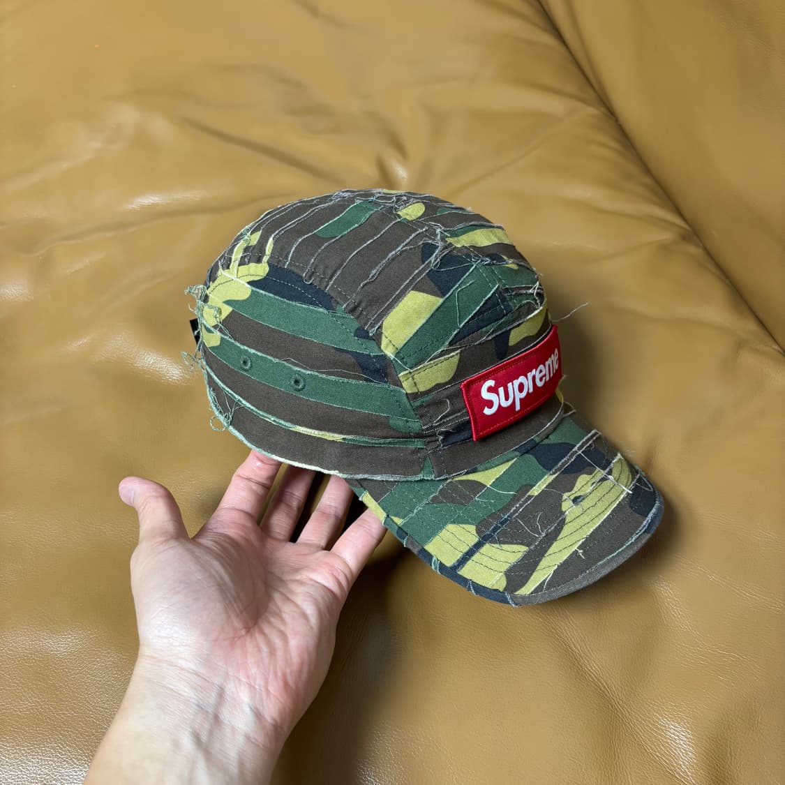 Supreme 슈프림 레이어드 우드랜드 카모 캠프캡 모자 (Camo) 상품이미지4