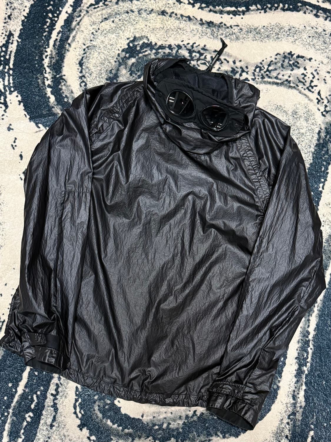 cp컴퍼니 레더 바람막이 자켓 50사이즈 상품이미지2