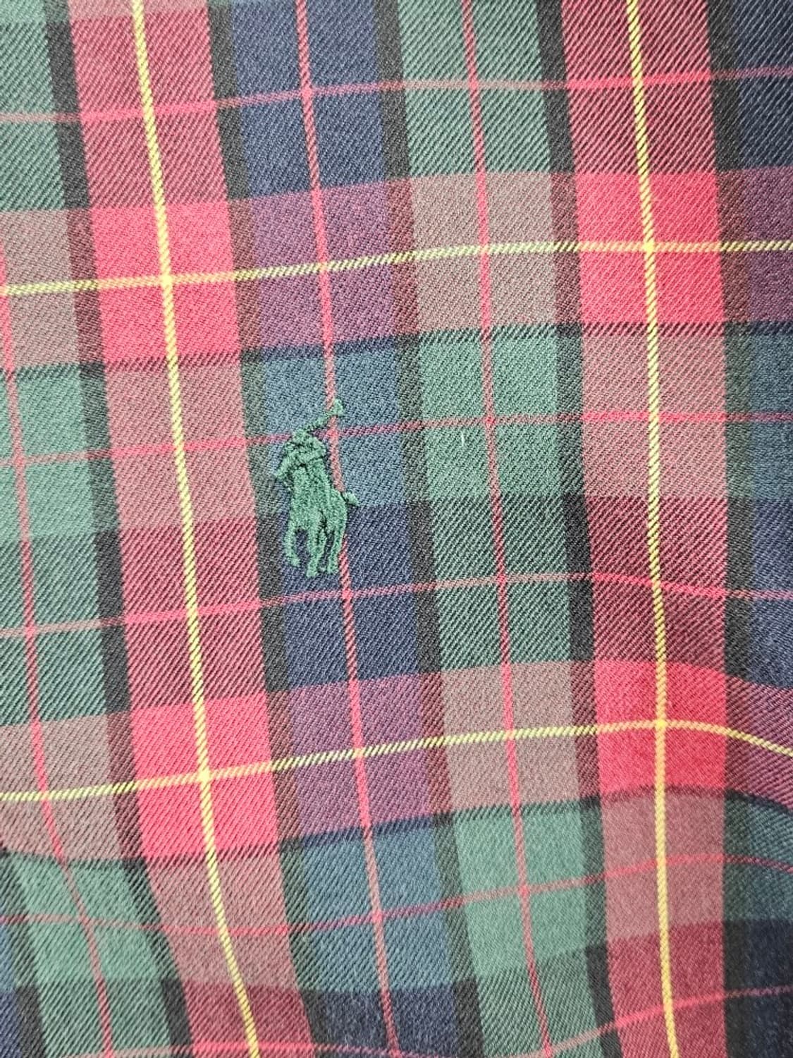 폴로랄프로렌 멀티컬러 타탄체크 패턴 셔츠 ( M ) / 11030 상품이미지8