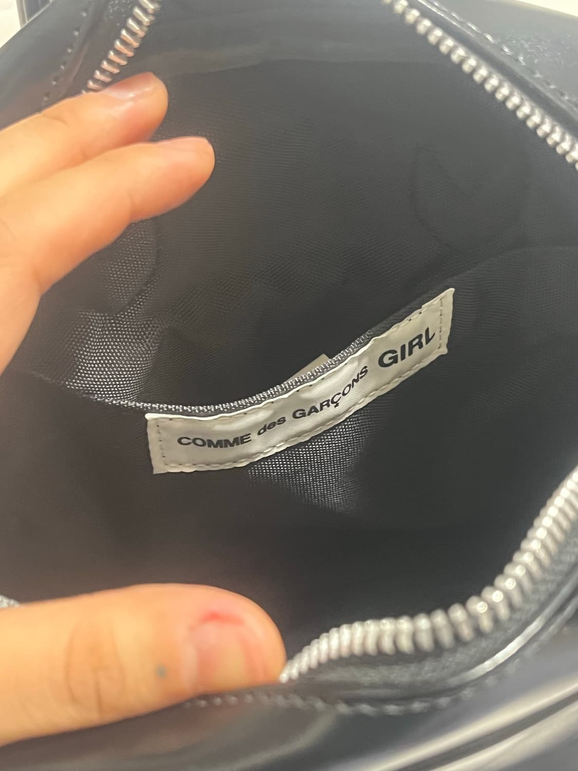 꼼데가르송 걸 프릴백 팝니다 상품이미지3