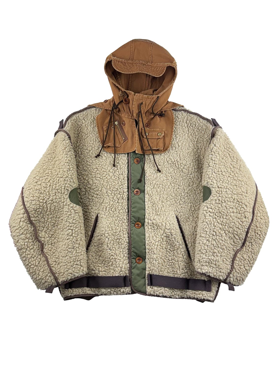 컬러비콘 빅 보아 블루종 자켓 상품이미지1