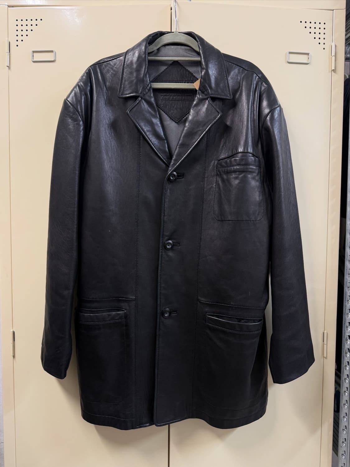 램스킨 레더 카코트 상품이미지2