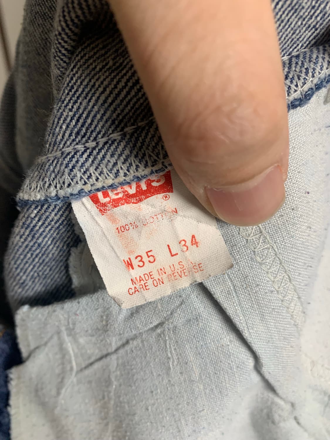 90s levis 리바이스 517 usa made 상품이미지7