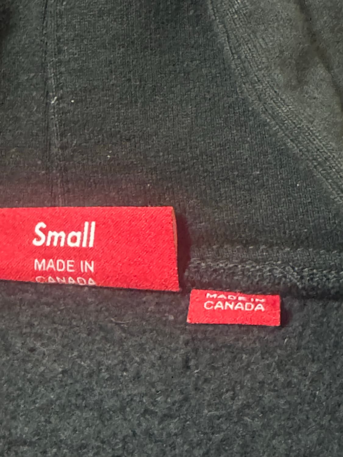 슈프림 S로고 후드집업 S 상품이미지3