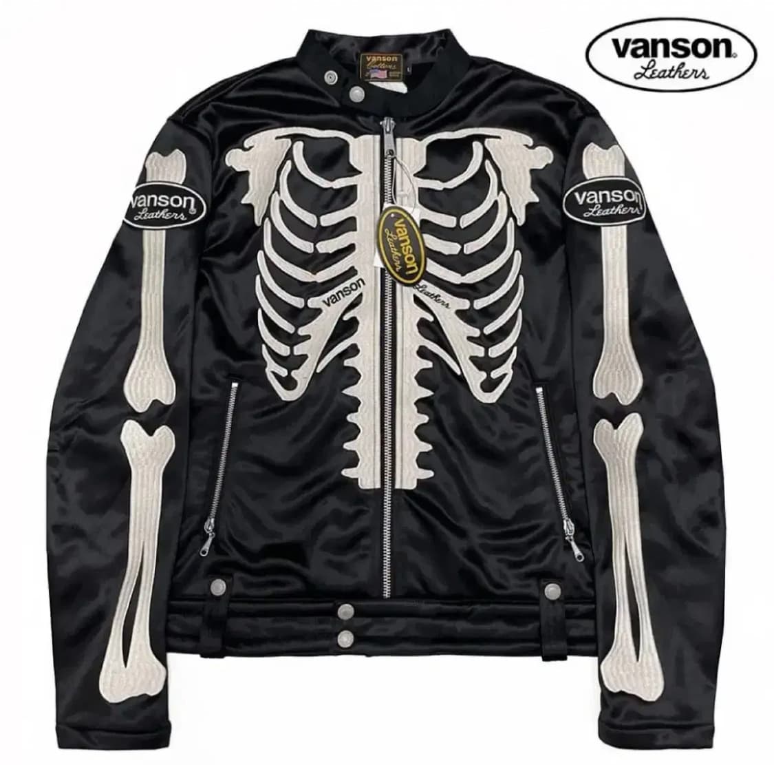 벤슨 레더 본 라이더 자켓 상품이미지1