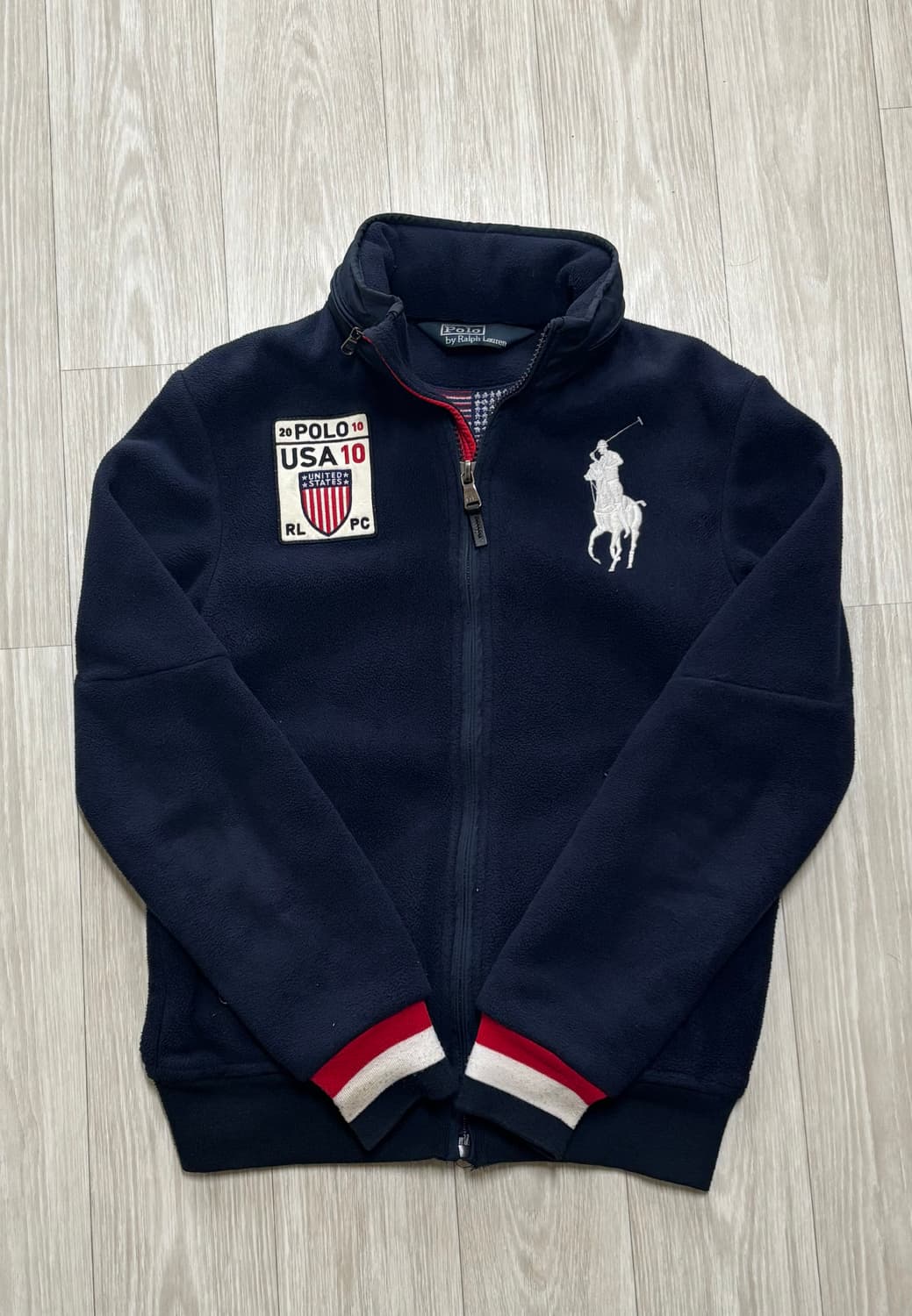 폴로 성조기 후리스 상품이미지1