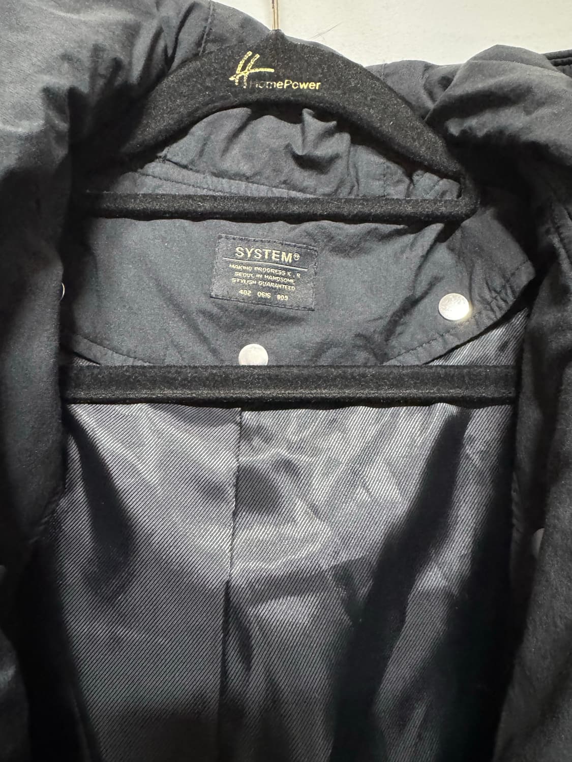 100 시스템 레이어드 MA-1 봄버 자켓 상품이미지8