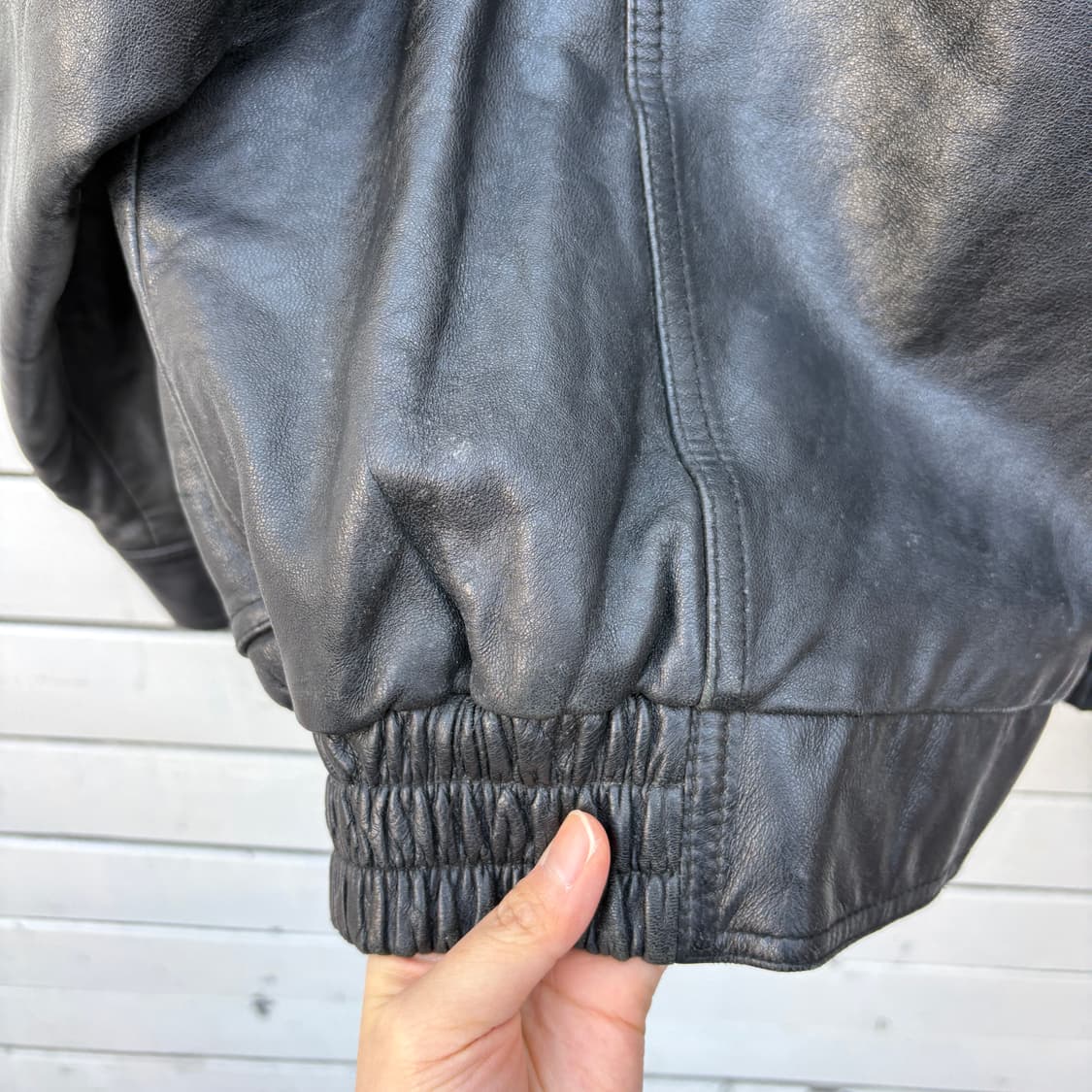 Vintage 빈티지 레더 가죽 자켓 상품이미지8