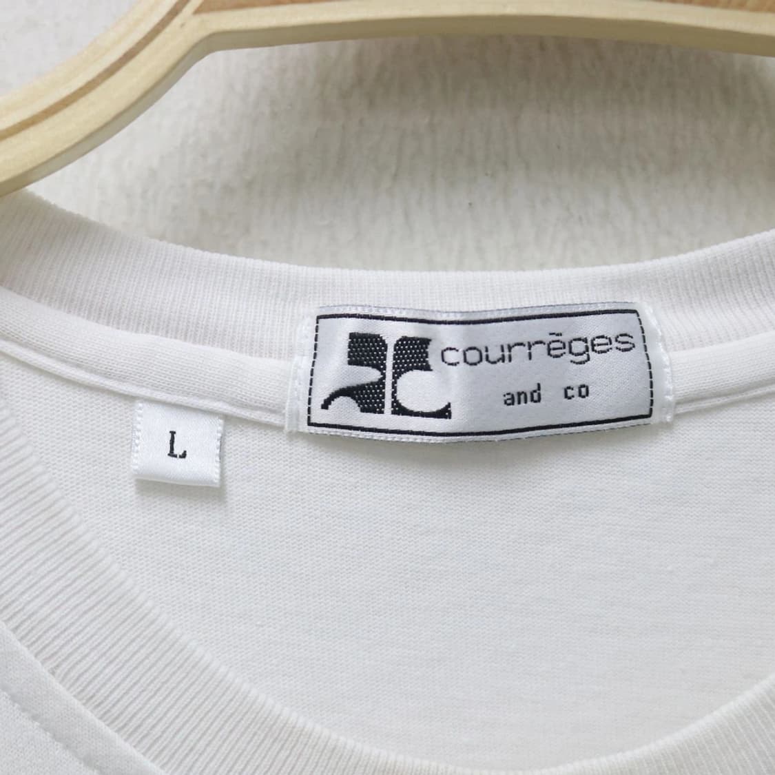 90'S 꾸레쥬 반팔 티셔츠 66024 상품이미지9