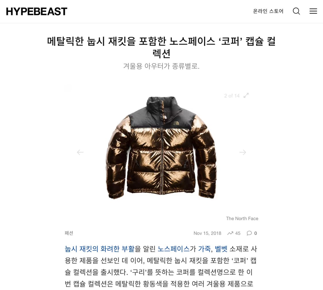 노스페이스 눕시 1996 코퍼 샘플 팝니다. 상품이미지7