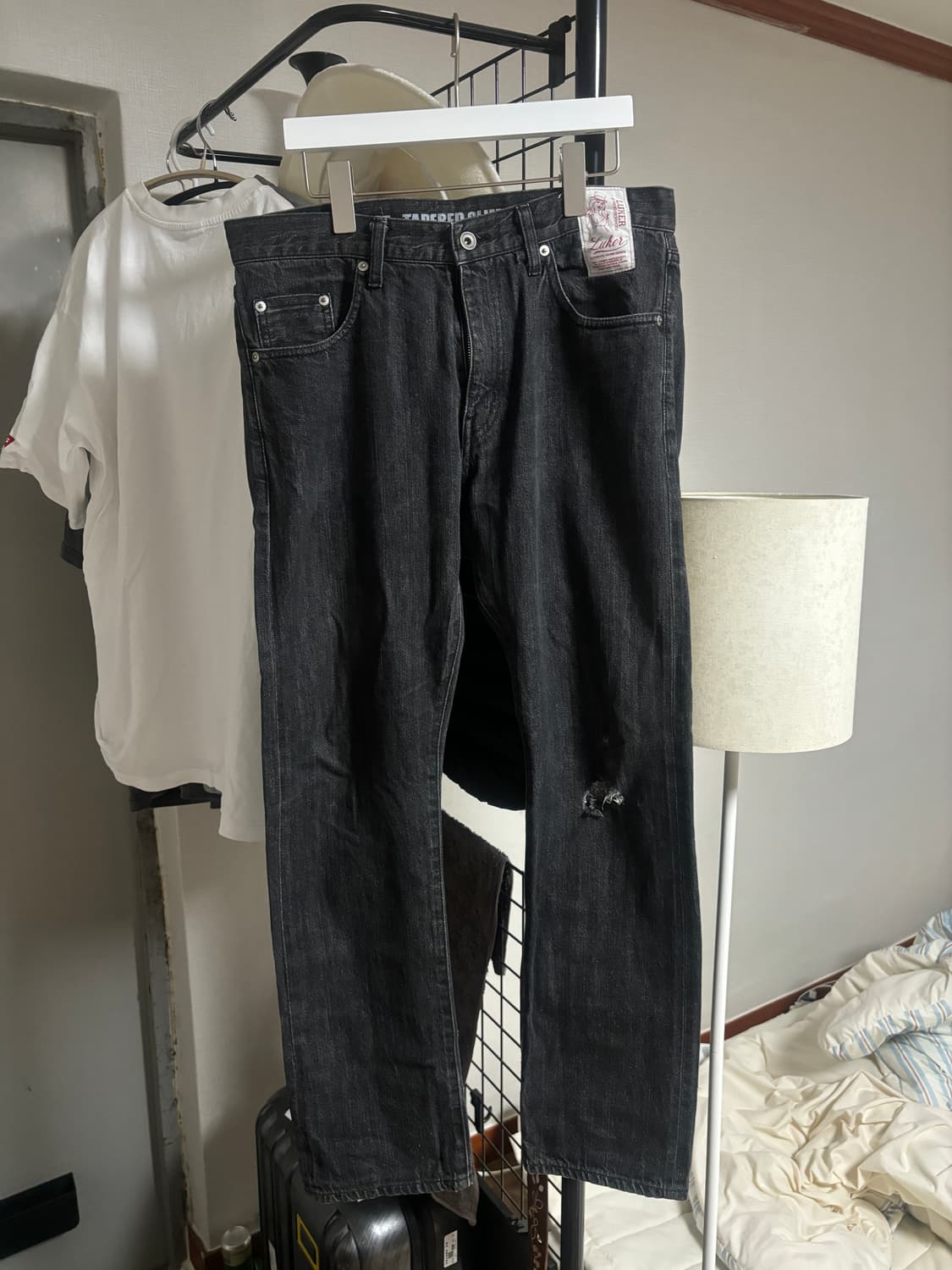 네이버후드x루커 흑청 데님32 상품이미지1