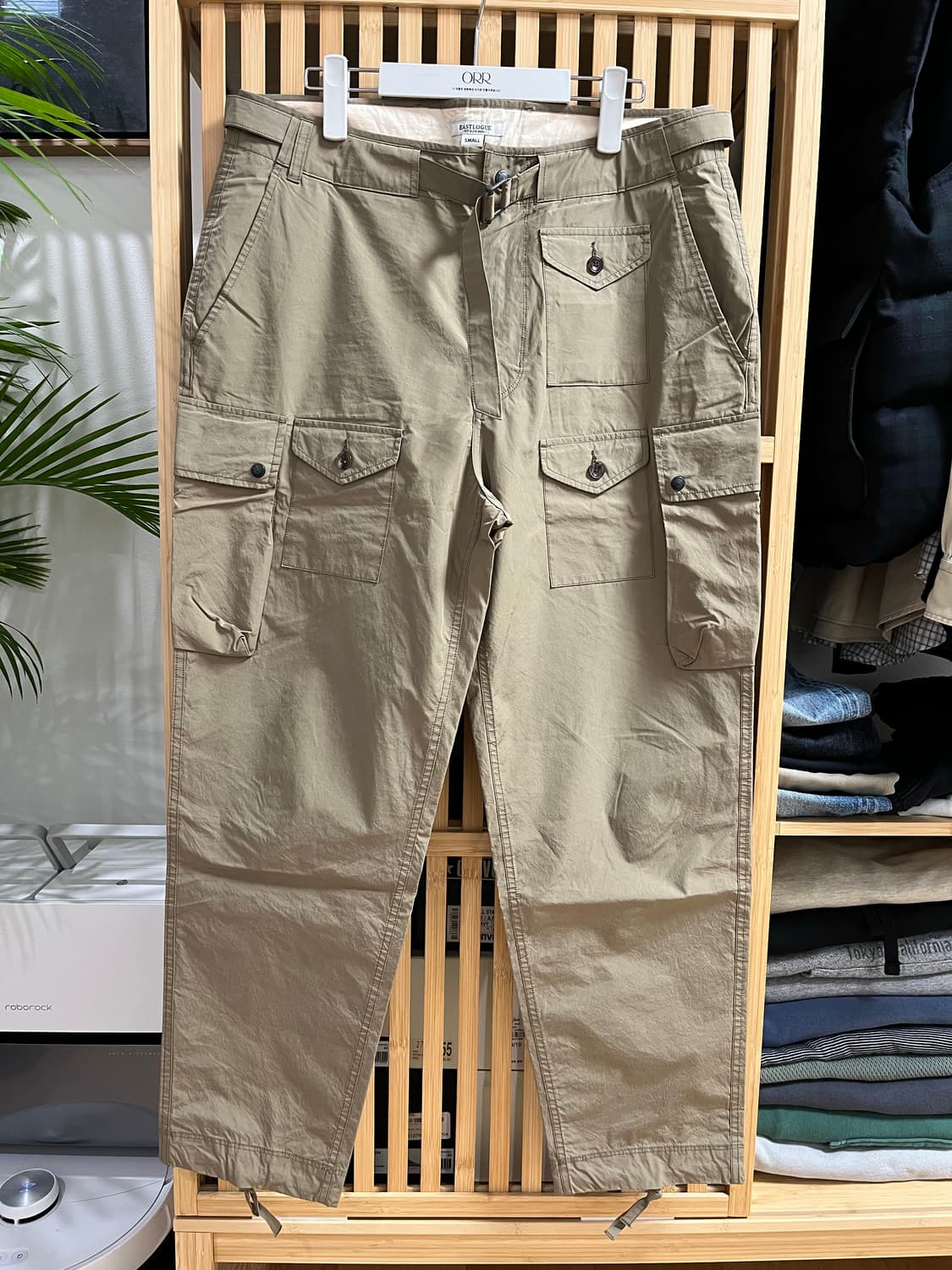 이스트로그 파라 팬츠 올리브 상품이미지3