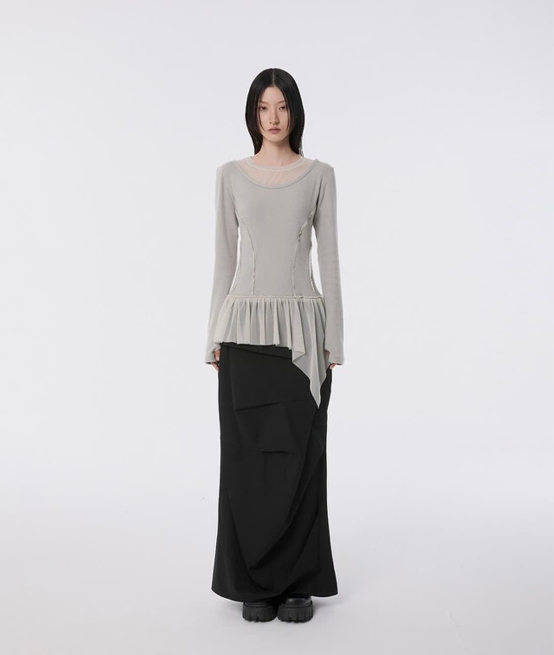 (새상품) flare up 플레어업 Layered Lace Sleeve 상품이미지2