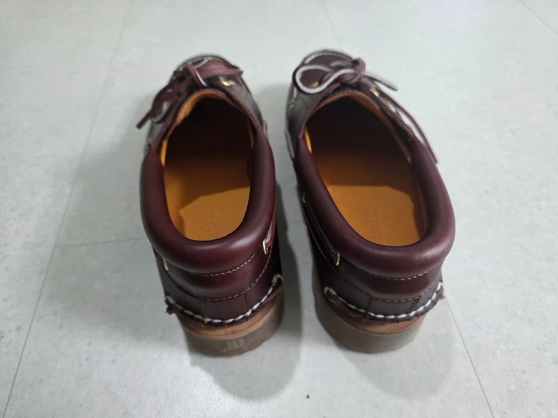 [새상품] 팀버랜드 3아이 보트 슈즈 버건디 290 상품이미지3