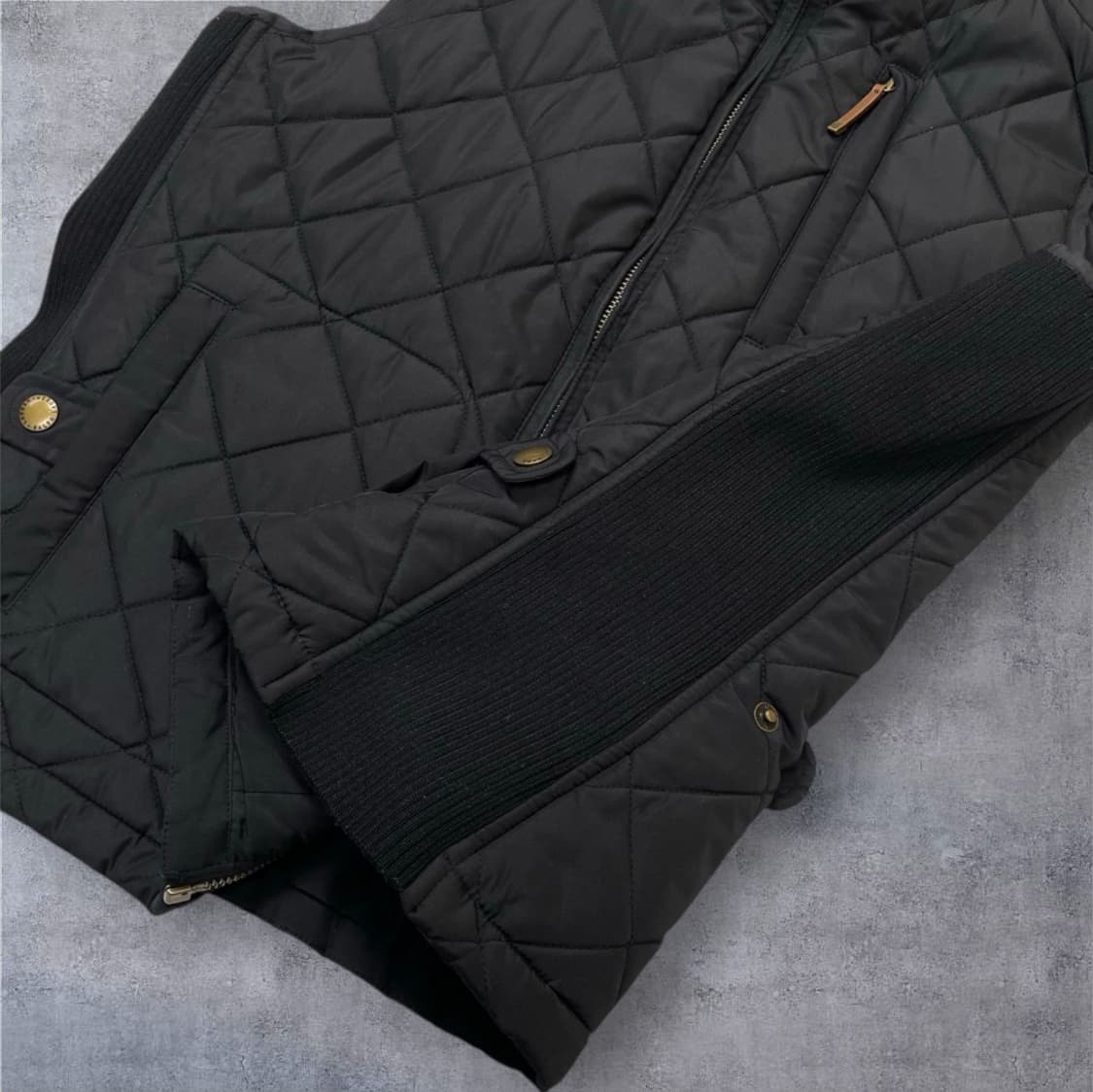 로렌 랄프로렌 블랙 퀄팅 패딩 베스트 조끼 M 상품이미지5