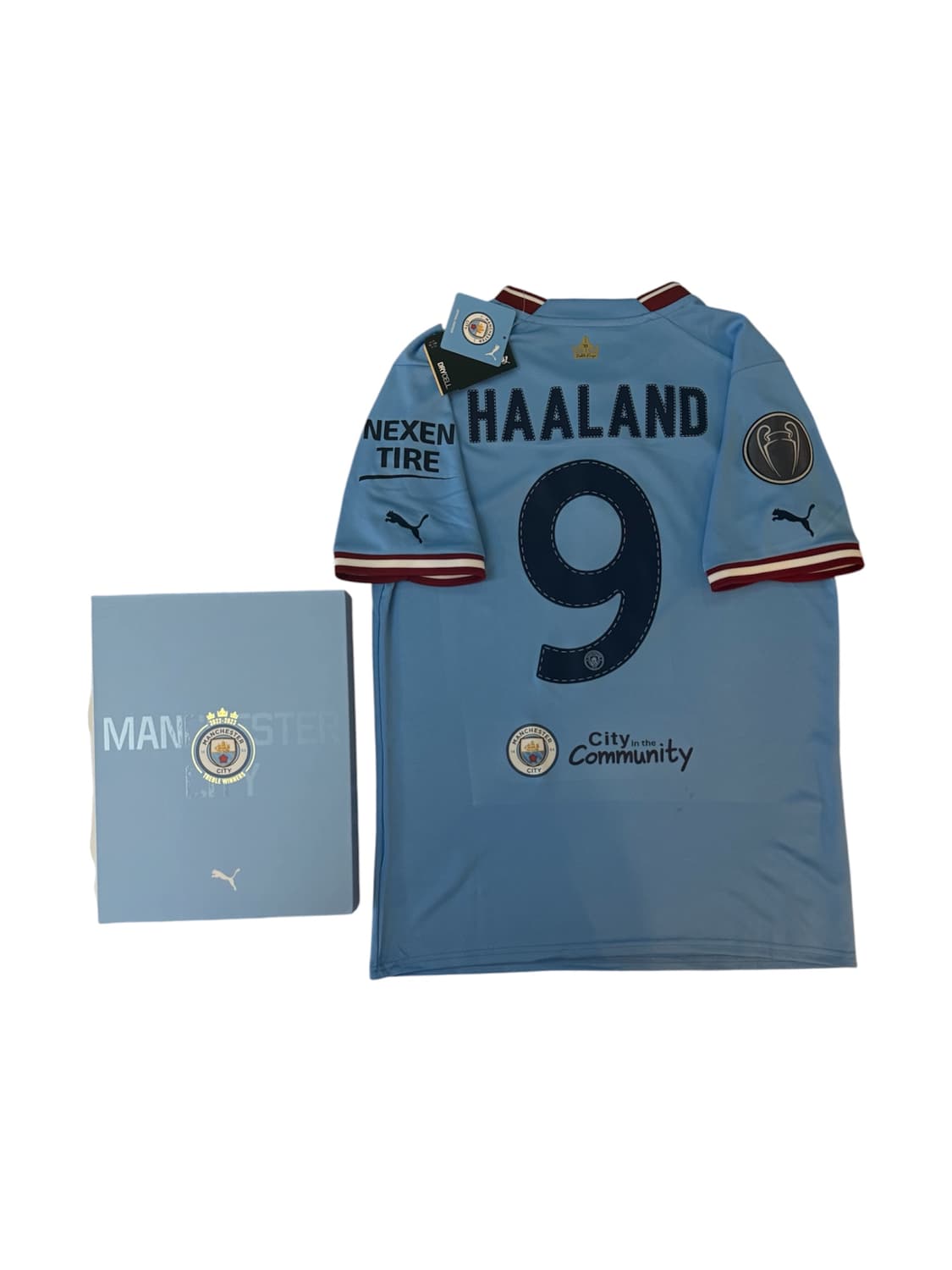 [M/100]22-23 맨시티 트레블 유니폼 홀란드 779041-01 상품이미지1