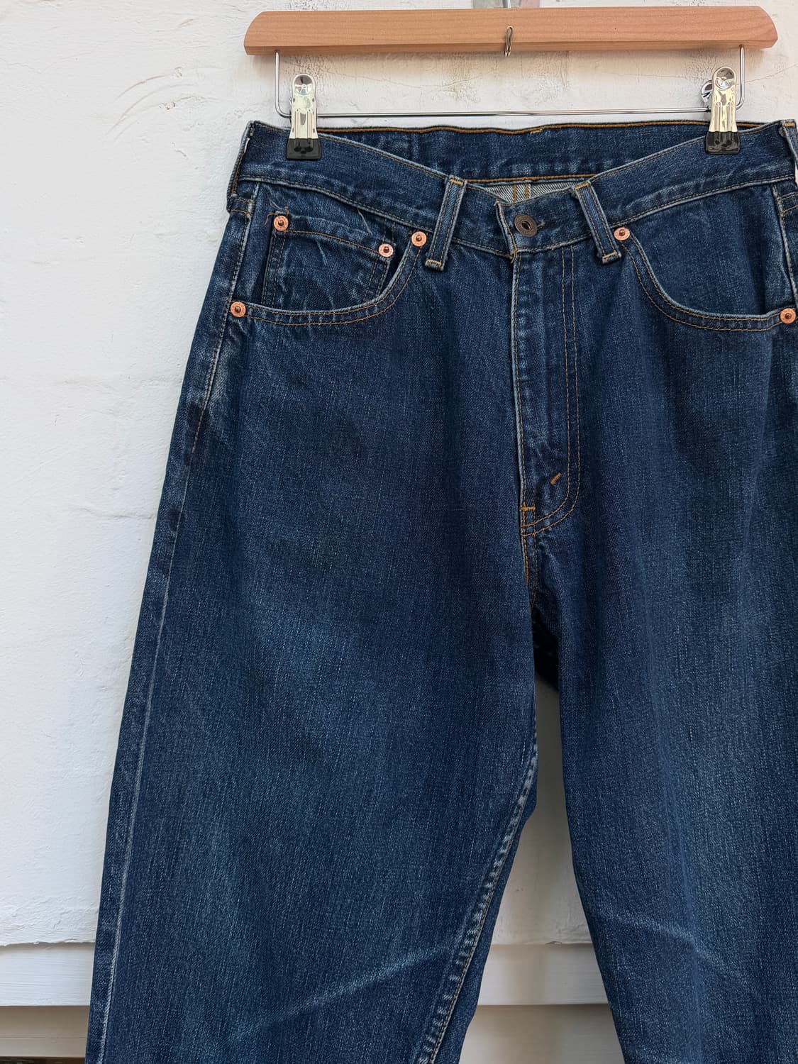 Levis 504 리바이스 스트레이트 데님 팬츠 29x36 상품이미지2