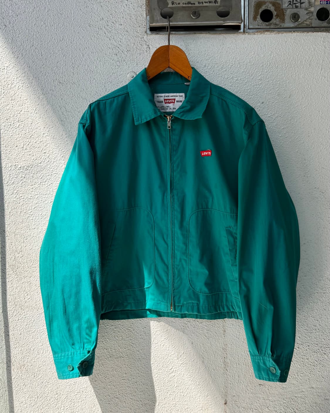 90s Levi’s 틸그린 드리즐러 자켓 상품이미지1