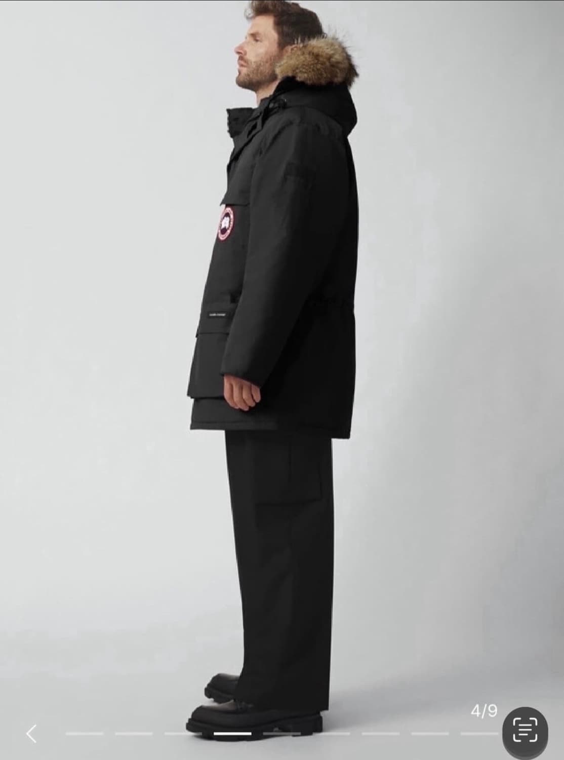 105~110/ 캐나다구스 익스페디션 퍼 패딩 파카 상품이미지3