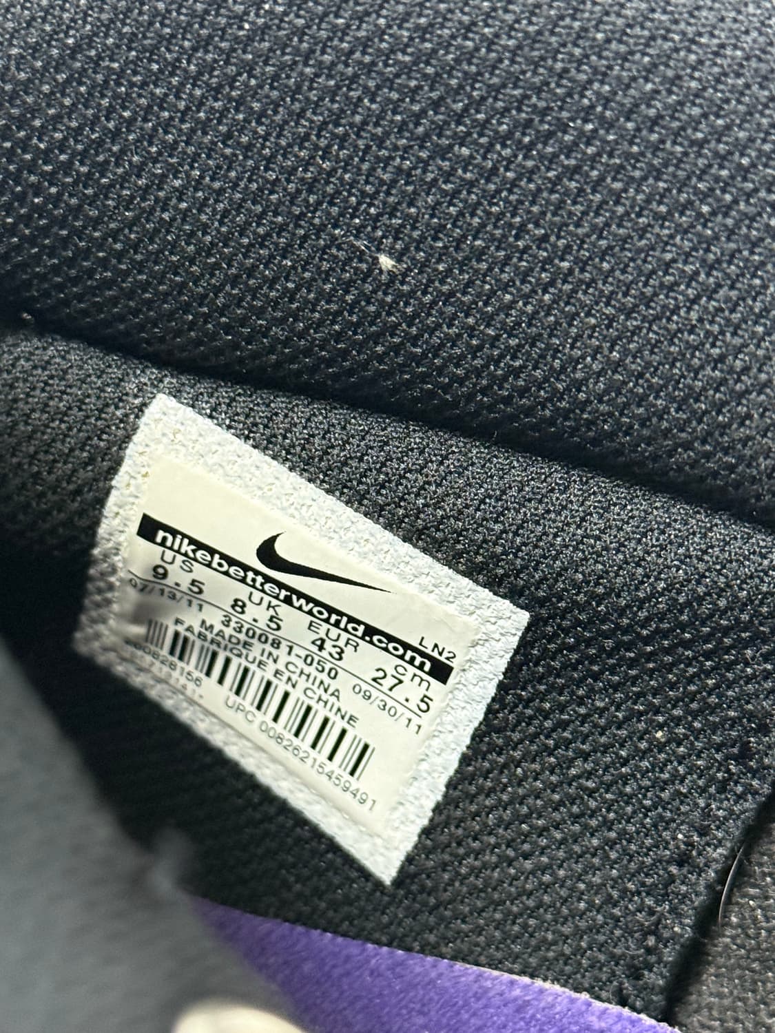 나이키 에어 어프로치 빈티지 스니커즈 275 상품이미지6