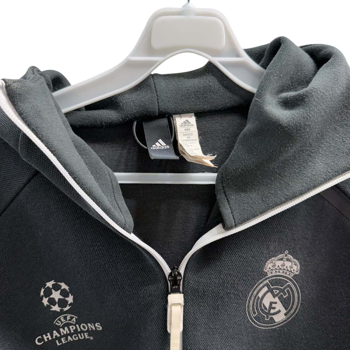 [M] 아디다스 레알마드리드 챔피언스리그 후드집업 상품이미지5