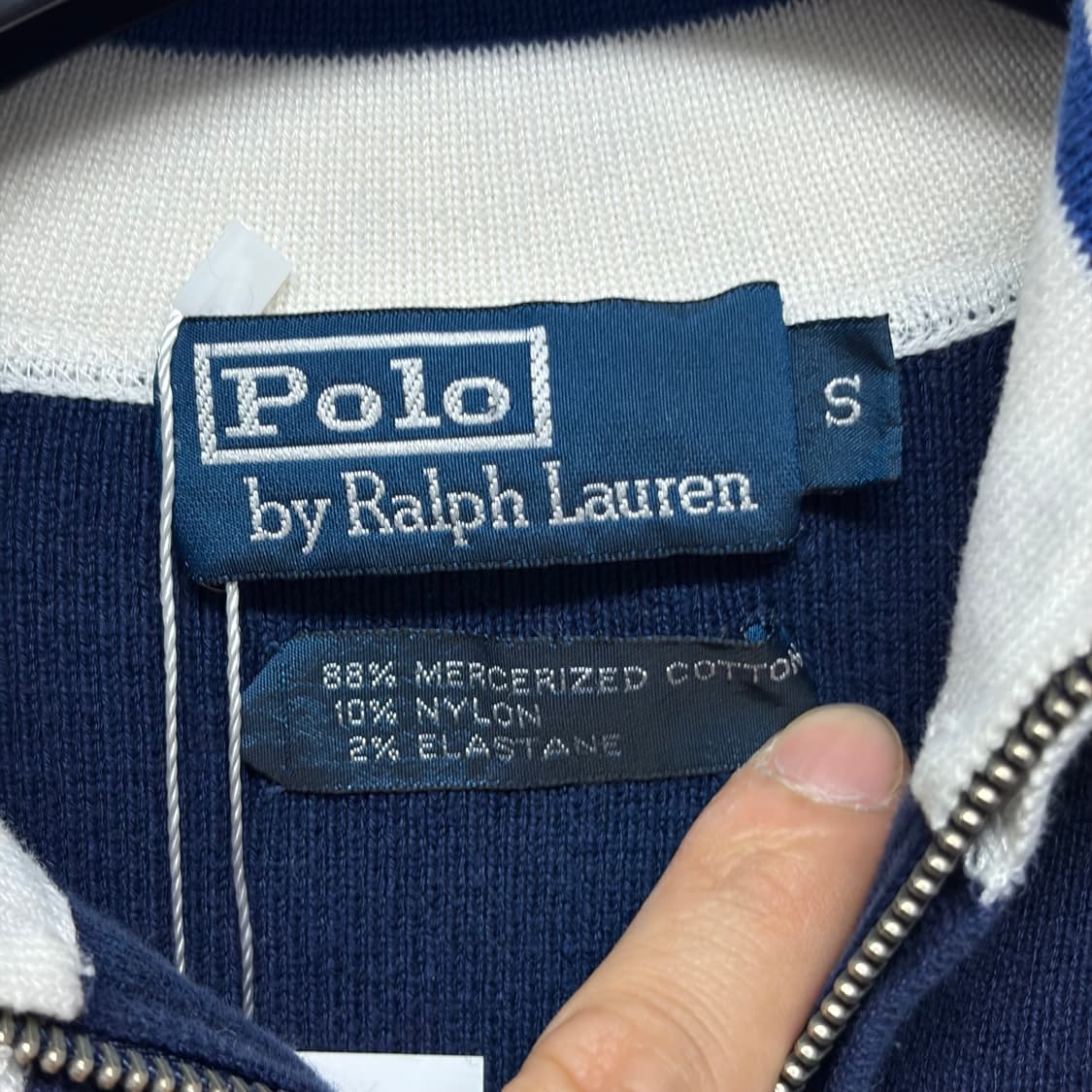 폴로 랄프로렌 투웨이 니트 집업 3 상품이미지5