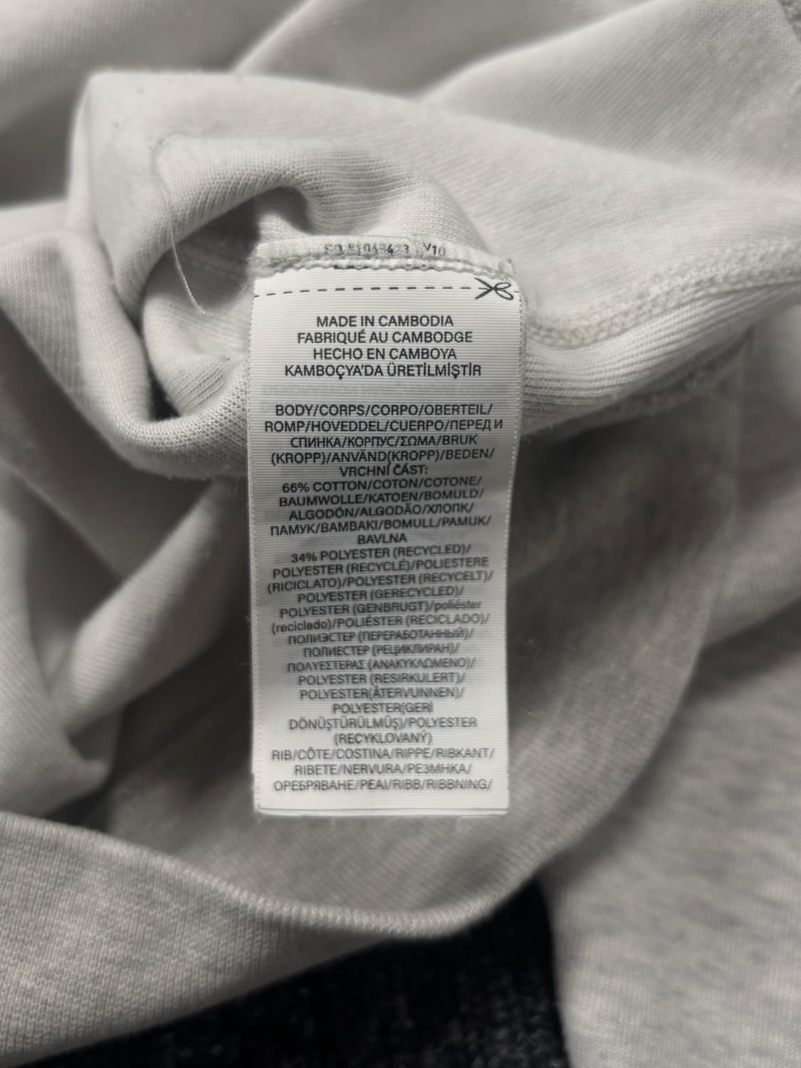 폴로 로고 그레이 맨투맨 상품이미지5