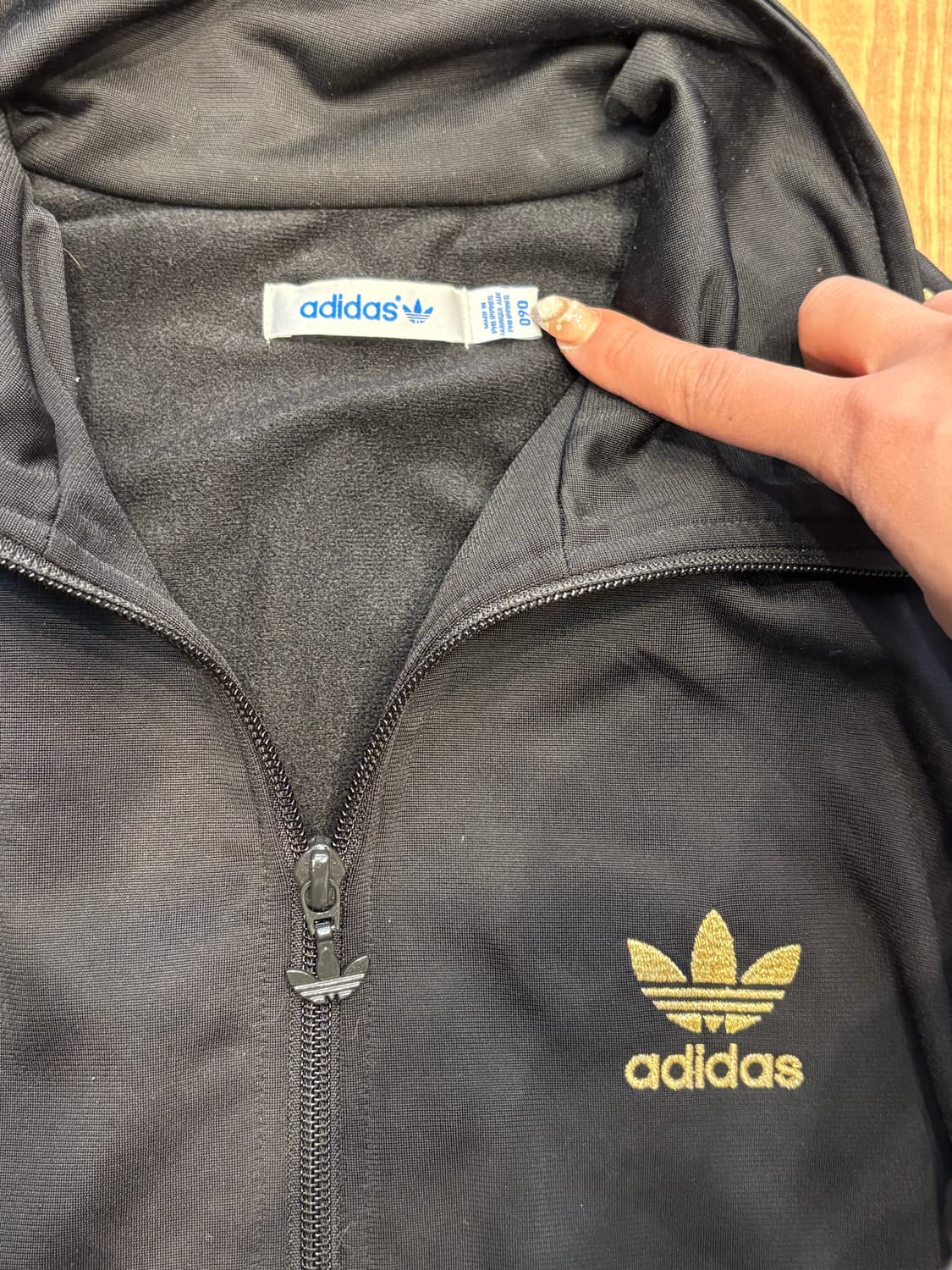 아디다스 골드 백로고 져지 상품이미지7