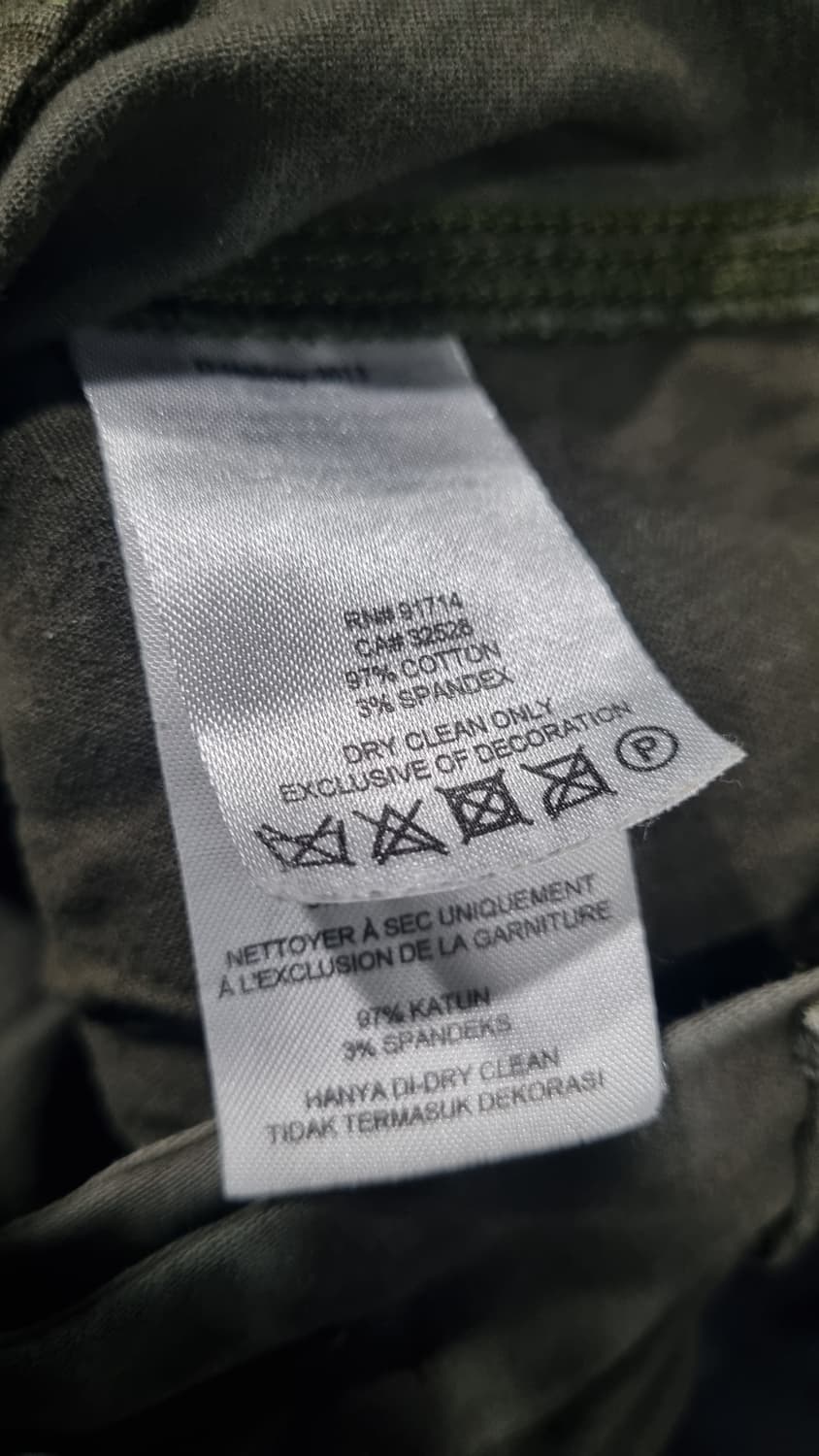 ARMANI EXCHANGE)) 남성 스키니 슬림핏 카고바지 31 상품이미지5