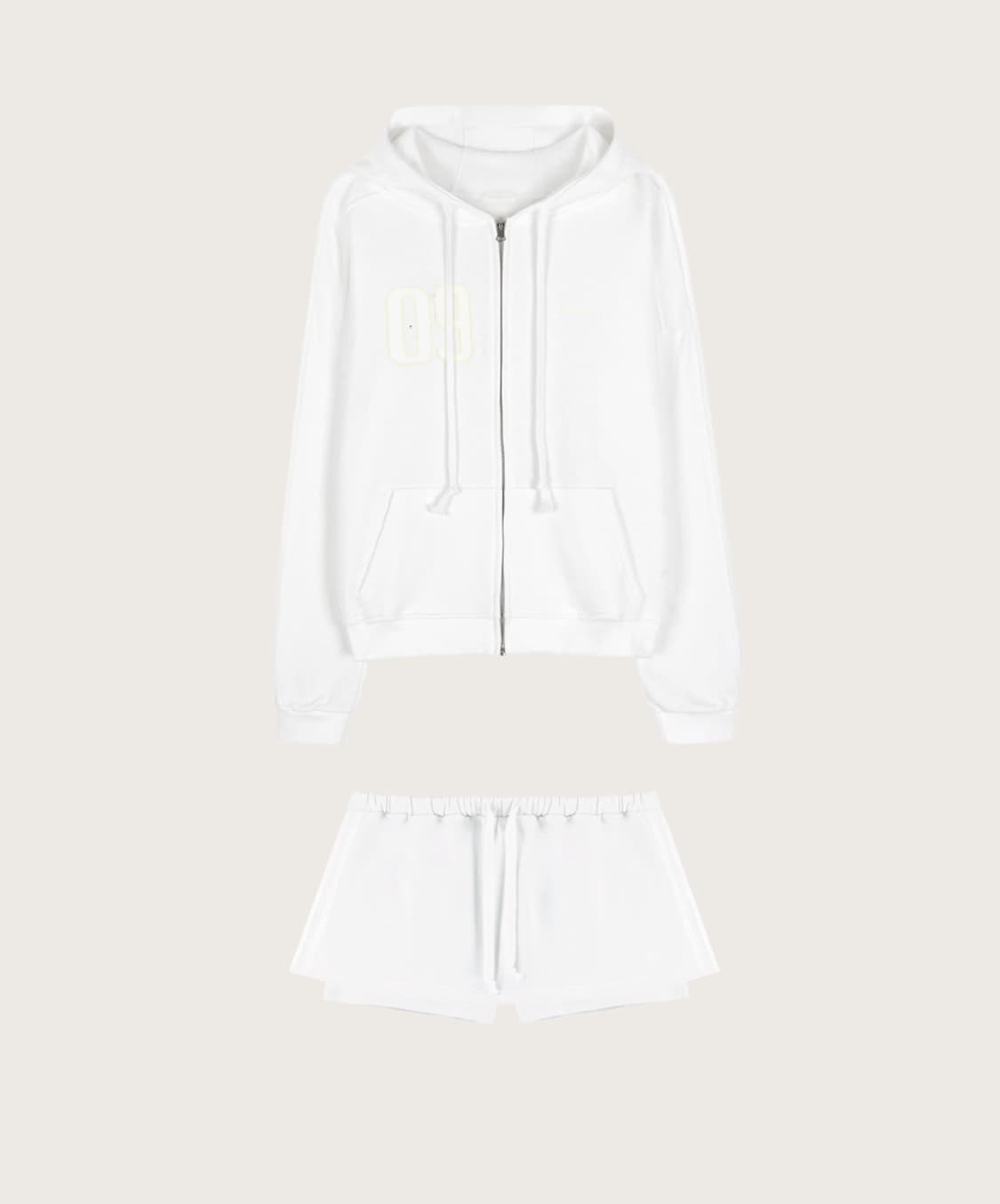 배송지변경) 클리시어 09 화이트 세트 상품이미지1