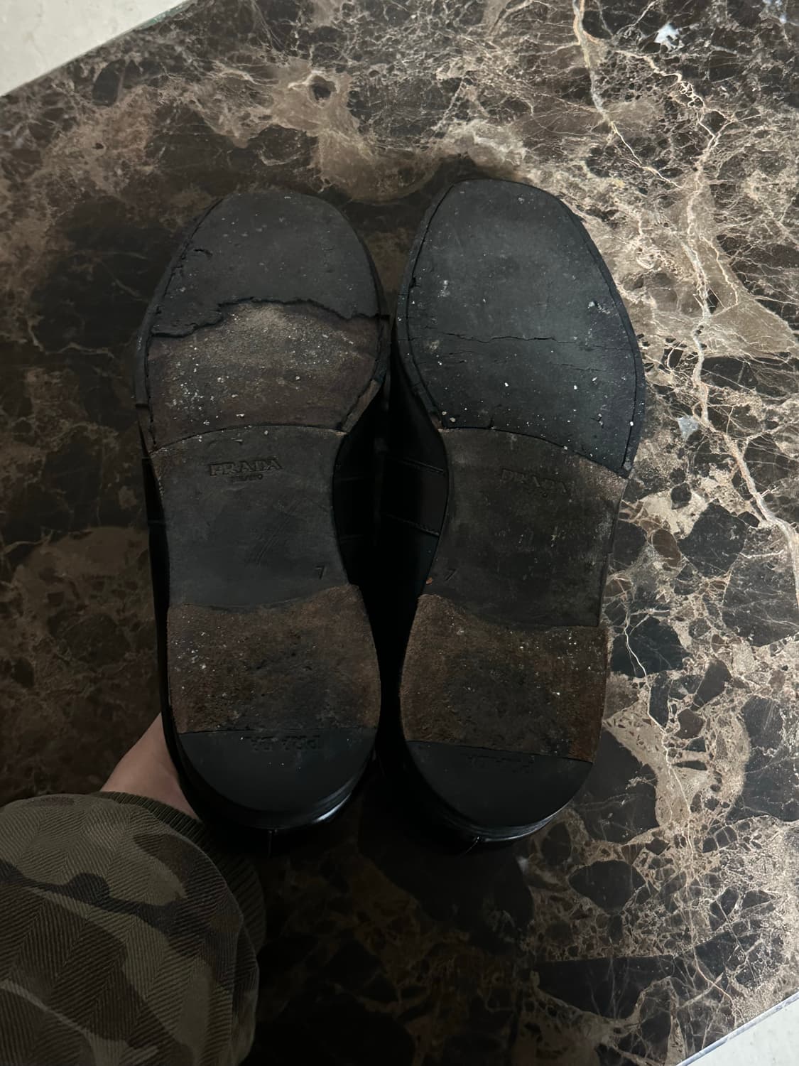 프라다 빈티지 로퍼 265 상품이미지7