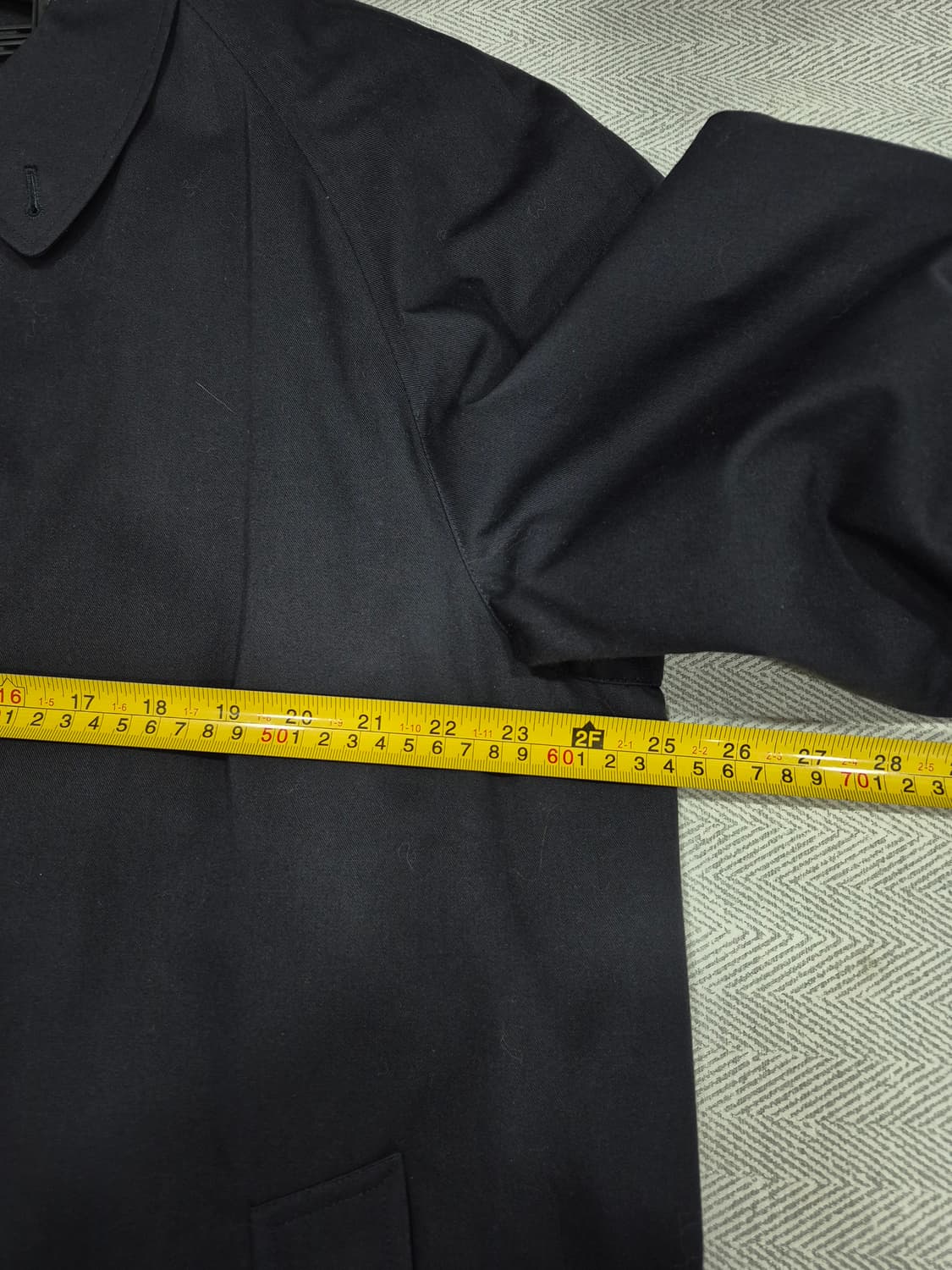 버버리 내피분리형 트렌치코트 다크네이비 롱코트 남성 105~110사이즈 상품이미지9