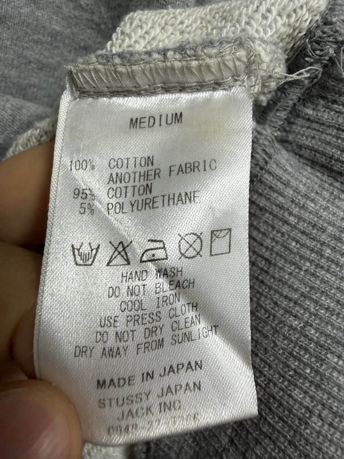 스투시 크롭 맨투맨 상품이미지5